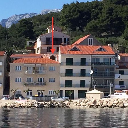 Villa Leo Beach Studio Podgora Bagian luar foto