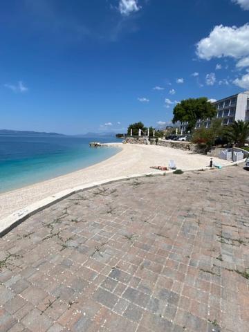 Villa Leo Beach Studio Podgora Bagian luar foto